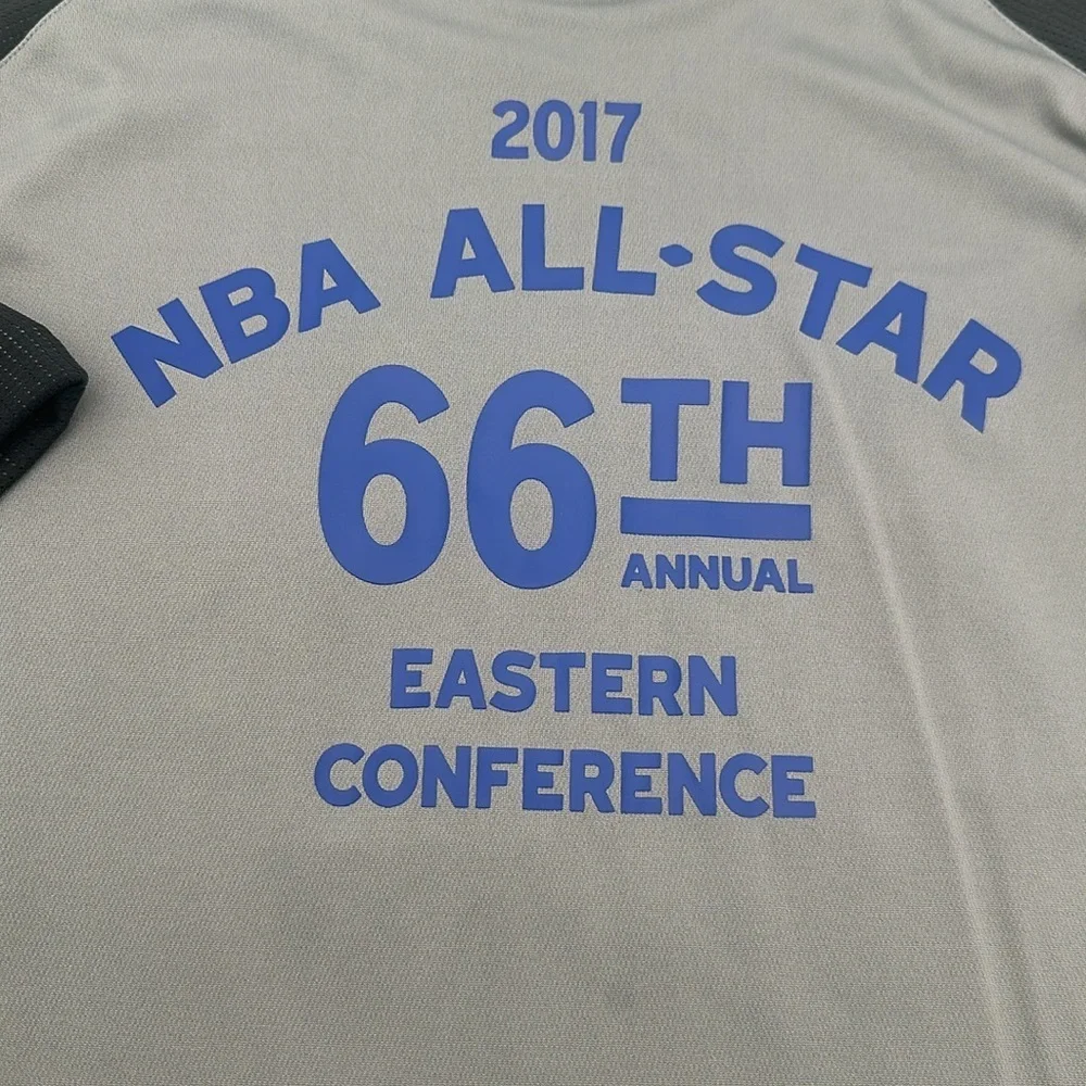 adidas NBA LeBron James Authentic 2017 East All Star Shooting Jersey Size Large